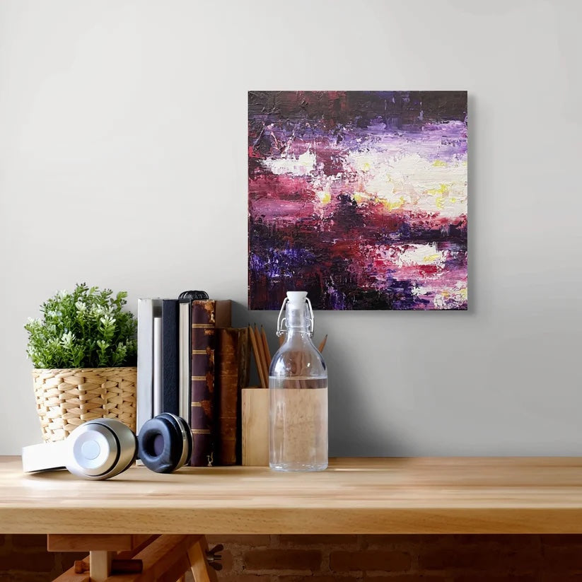 Chromatic Odyssey: Vivid, Layered Abstracts