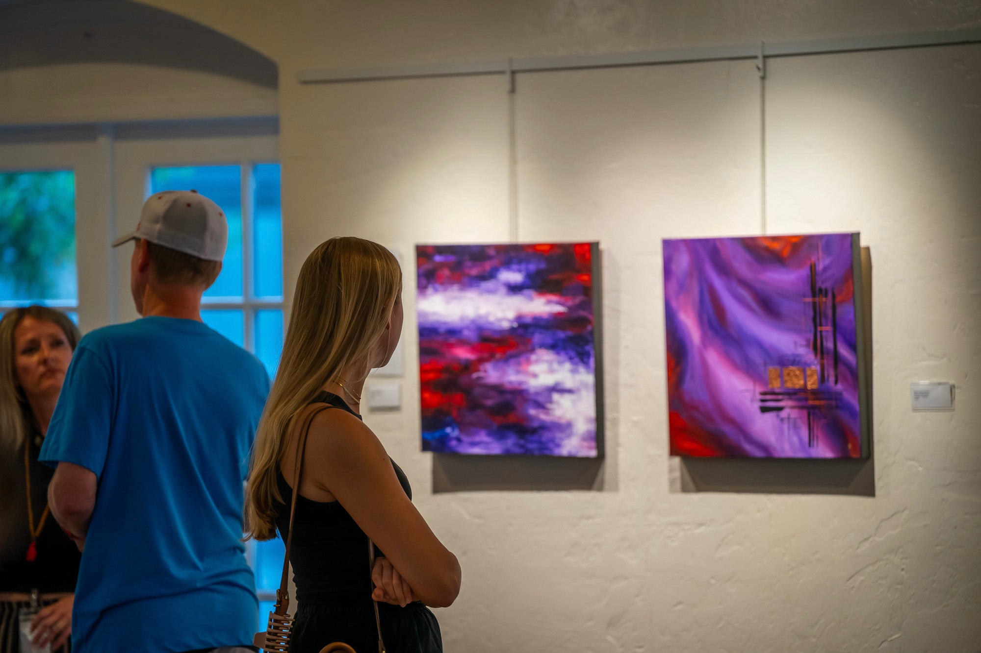 Sarah Simmerman's artwork at the Olney Gallery in Downtown Phoenix
